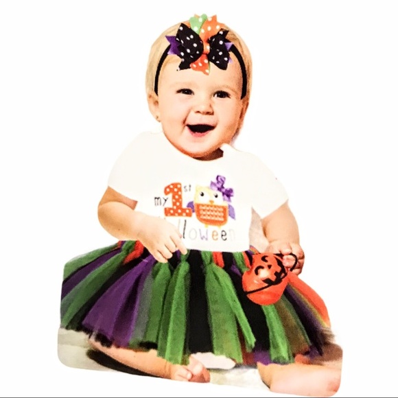 NWT Baby Essentials My 1st Halloween 3 Pc Outfit - Picture 12 of 14